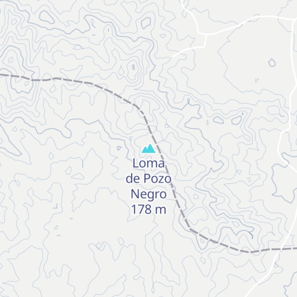 Map of Loma de Pozo Negro