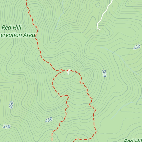 Map of Red Hill