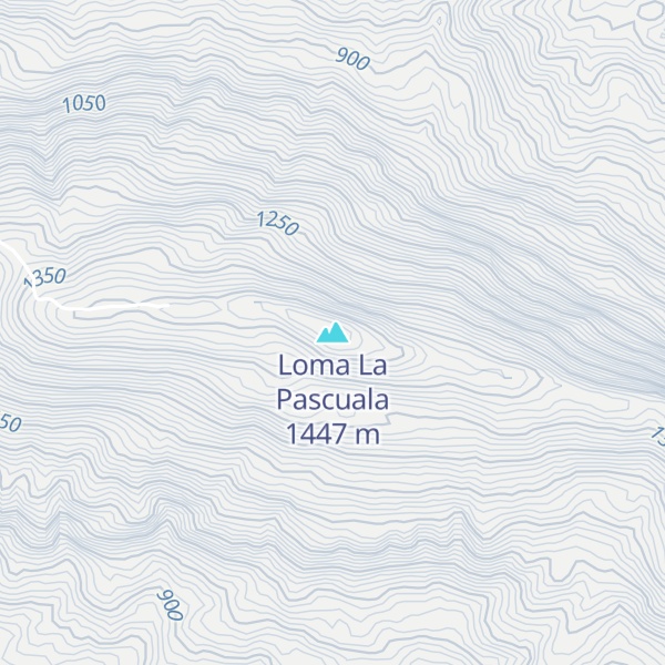 Map of Loma La Pascuala
