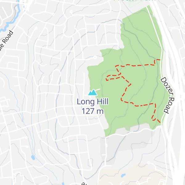 Map of Long Hill