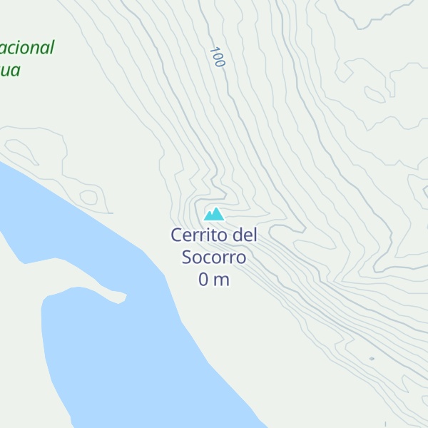 Map of Cerrito del Socorro
