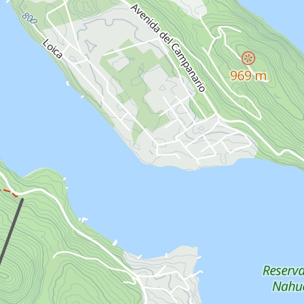 Map of Cabaña Cacho