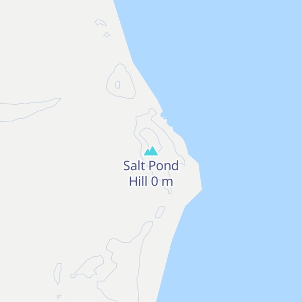 Map of Salt Pond Hill