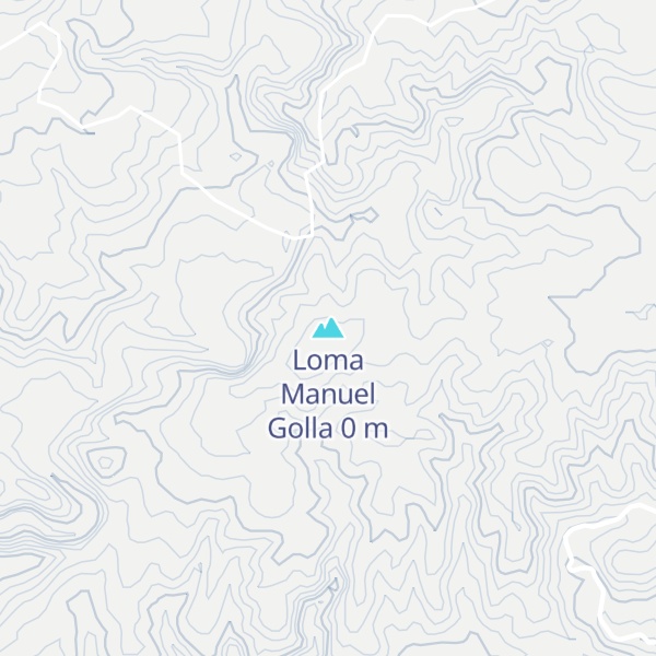 Map of Loma Manuel Golla