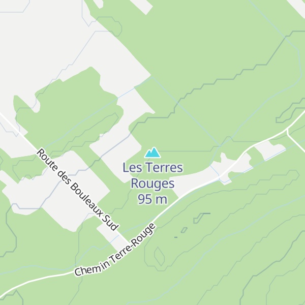 Map of Les Terres Rouges