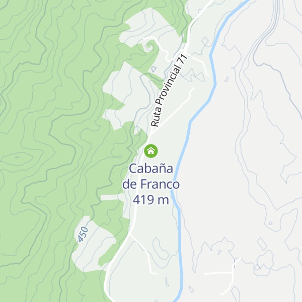 Map of Cabaña de Franco