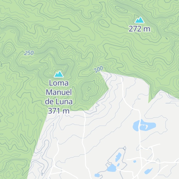 Map of Cerro del Piquito