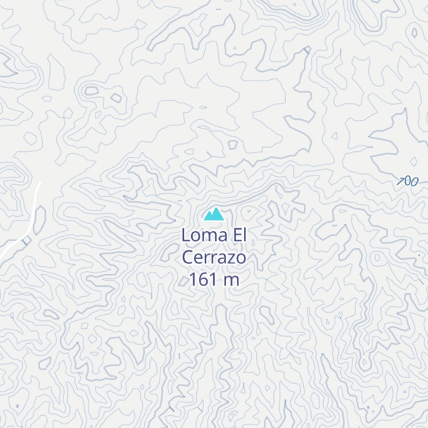 Map of Loma El Cerrazo