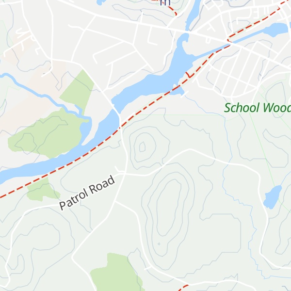 Map of Tuttle Hill
