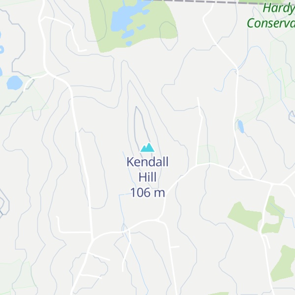 Map of Kendall Hill