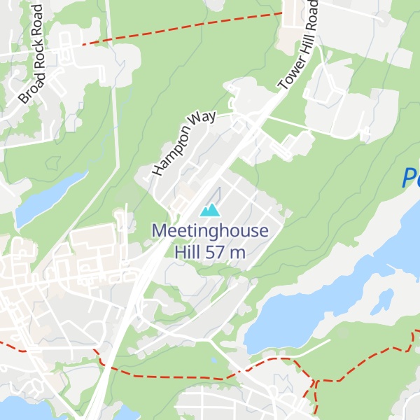 Map of Meetinghouse Hill