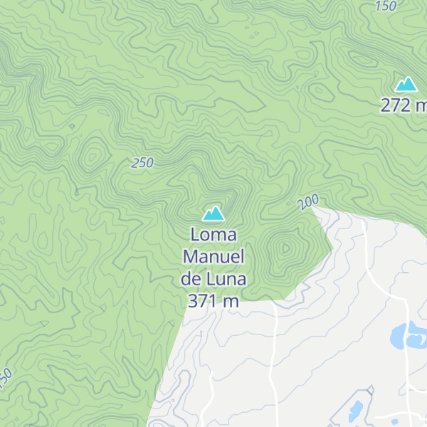 Map of Loma Manuel de Luna
