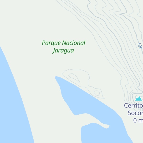Map of Cerro La Isleta