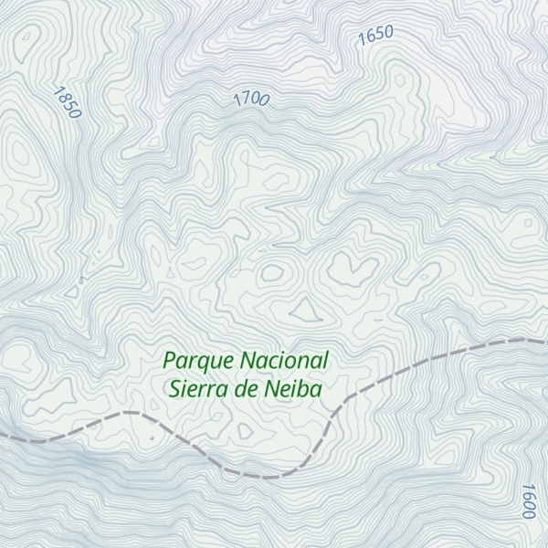 Map of Loma La Laguna