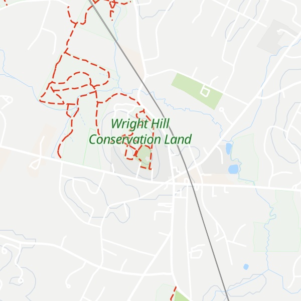 Map of Wright Hill