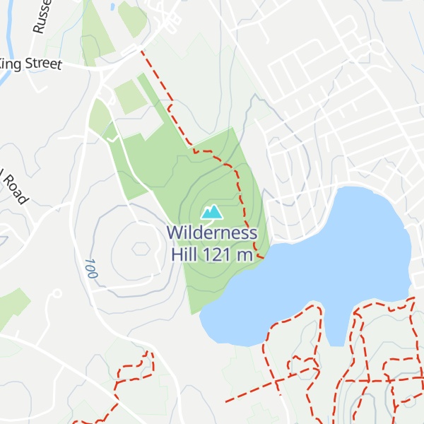 Map of Wilderness Hill