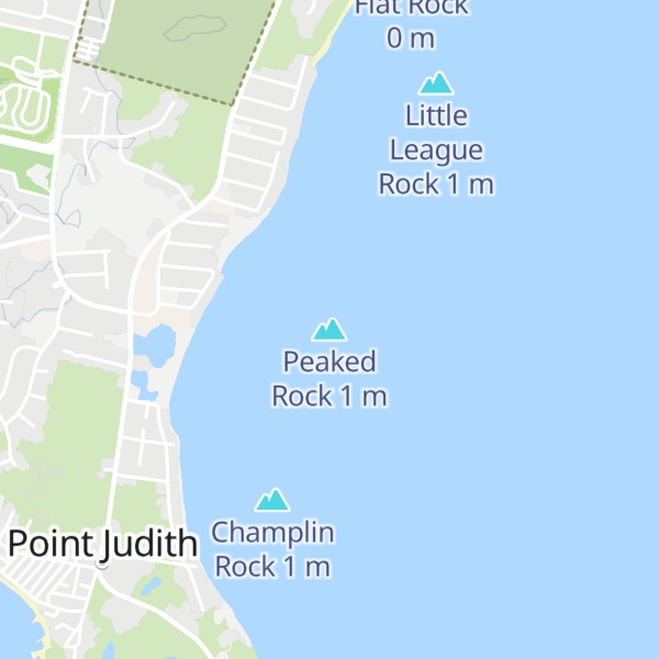 Map of Peaked Rock