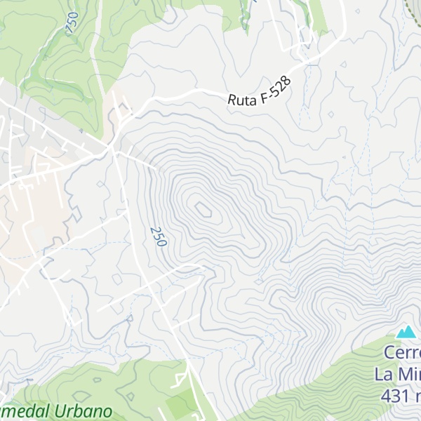 Map of Cerro Torquemada