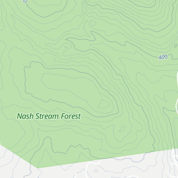 Map of Bag Hill