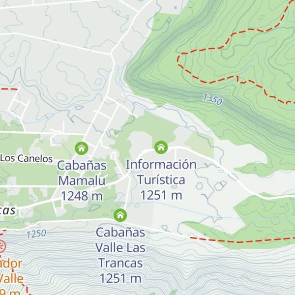 Map of Cabañas Parador Jamon Pan y Vino