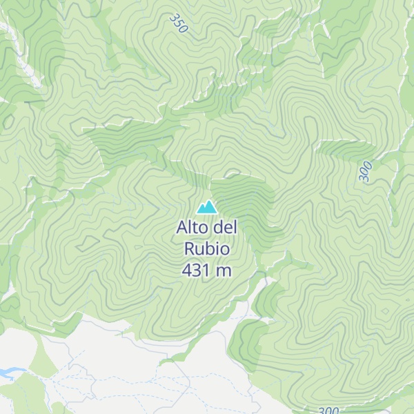 Map of Alto del Rubio
