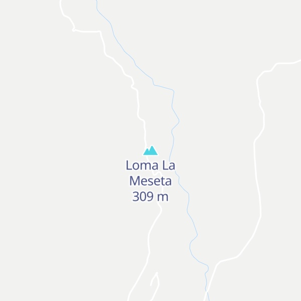 Map of Loma La Meseta