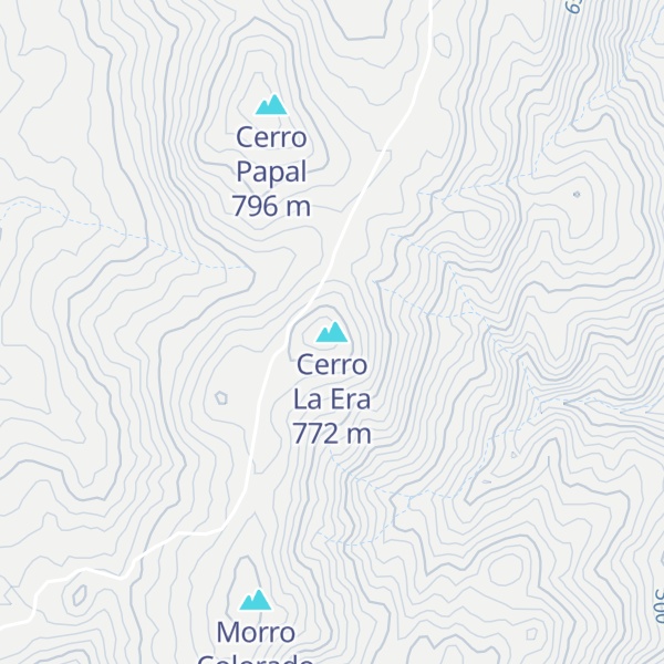 Map of Cerro La Era