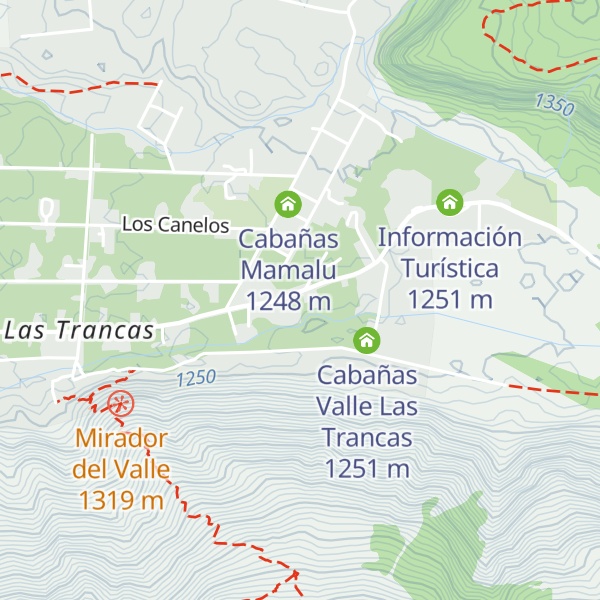 Map of Cabañas Pacha Pulay