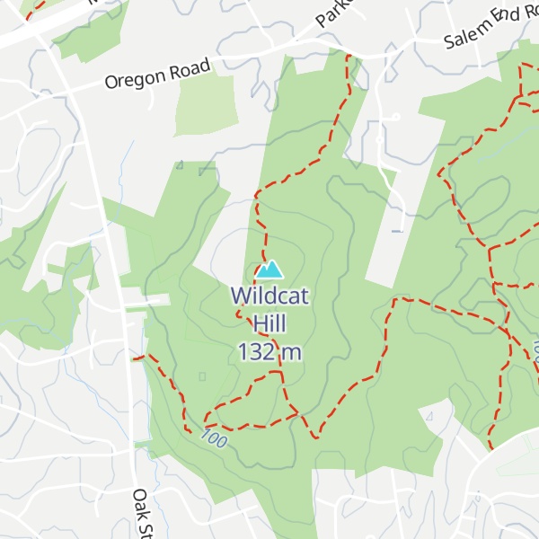 Map of Wildcat Hill