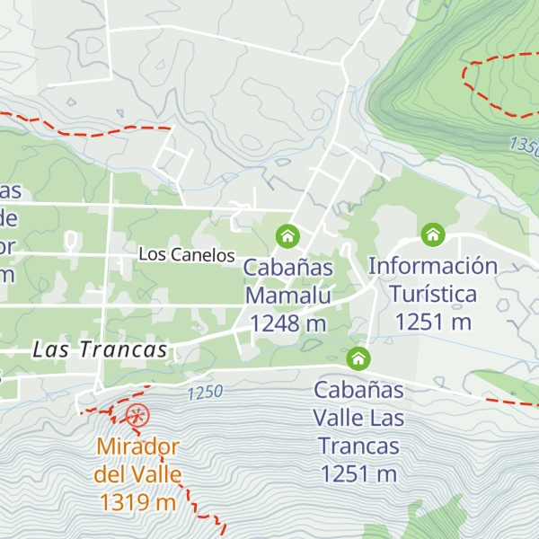 Map of Refugio Ecobox Andino