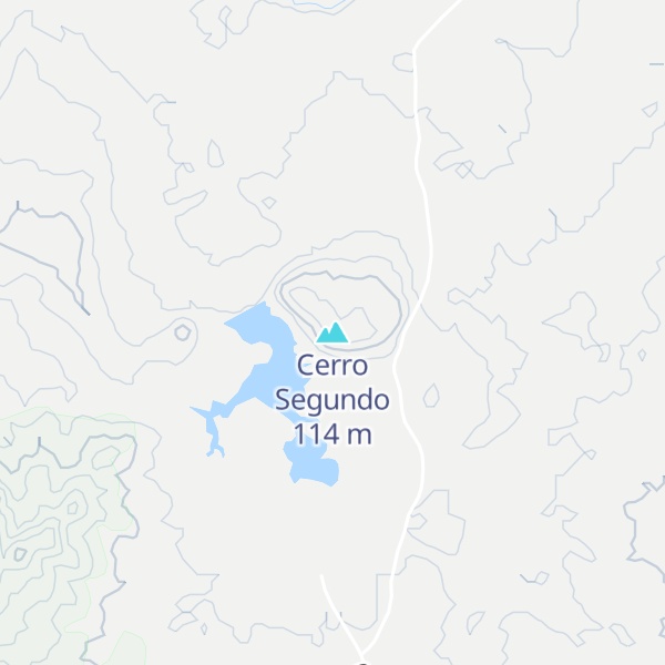 Map of Cerro Segundo