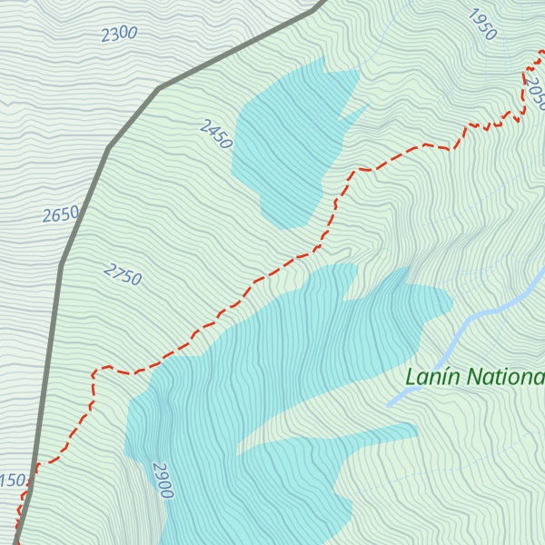 Map of Refugio CAJA Amarilla