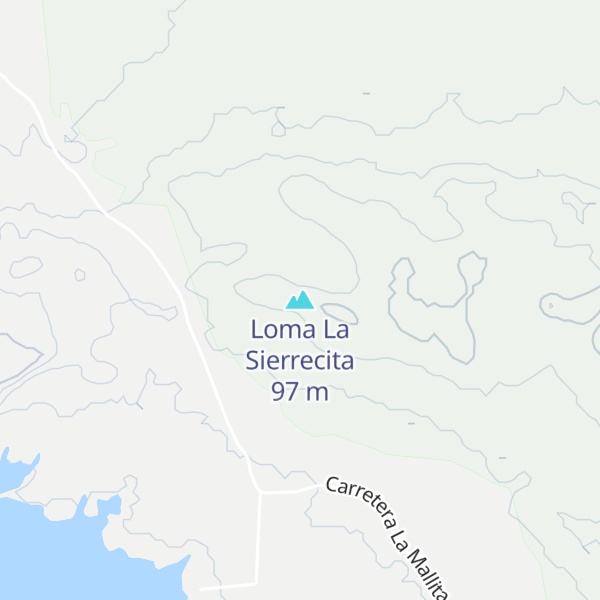 Map of Loma La Sierrecita