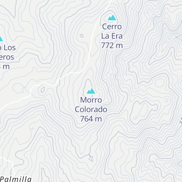 Map of Morro Colorado