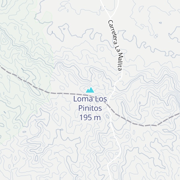 Map of Loma Los Pinitos