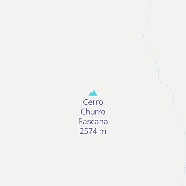 Map of Cerro Churro Pascana