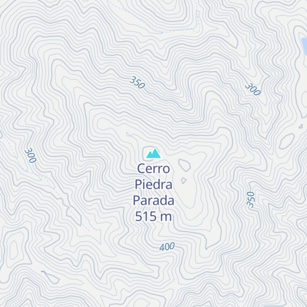 Map of Cerro Piedra Parada