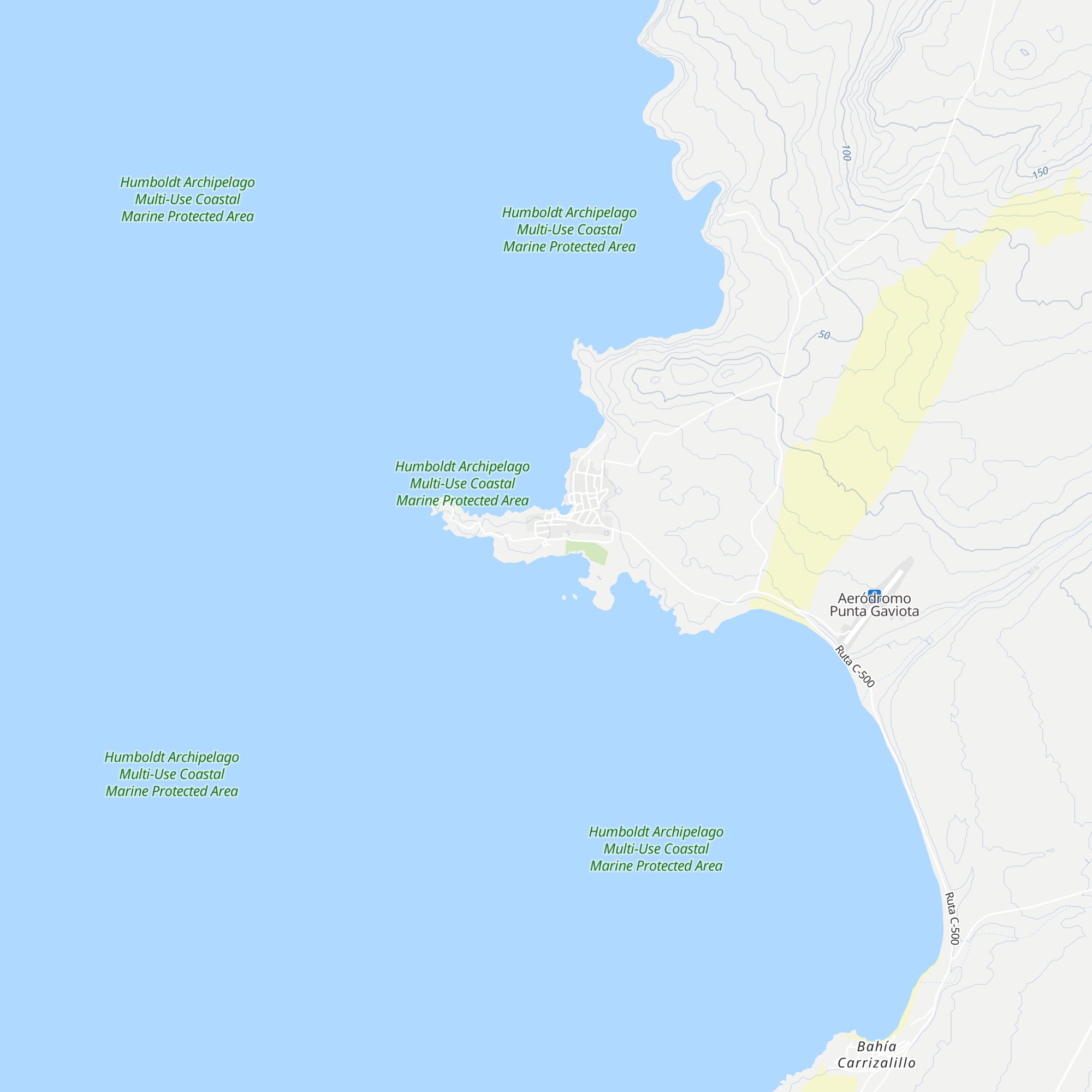 Cabañas y Camping El Español map