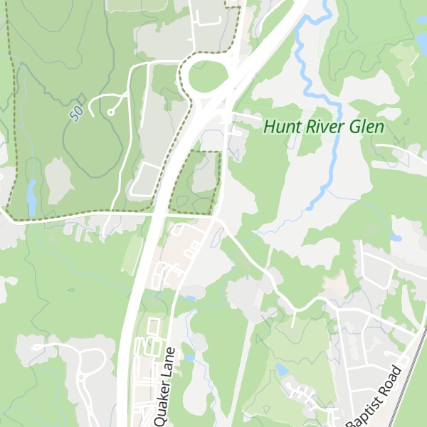Map of Briggs Corner