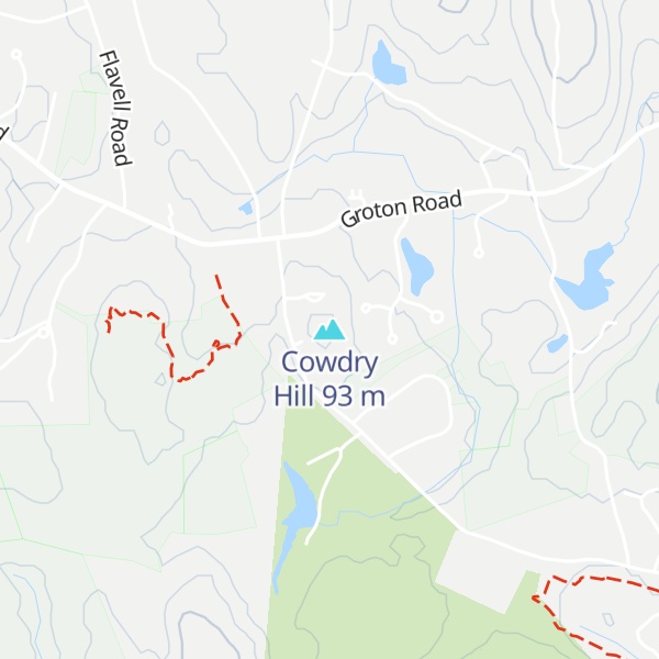 Map of Cowdry Hill