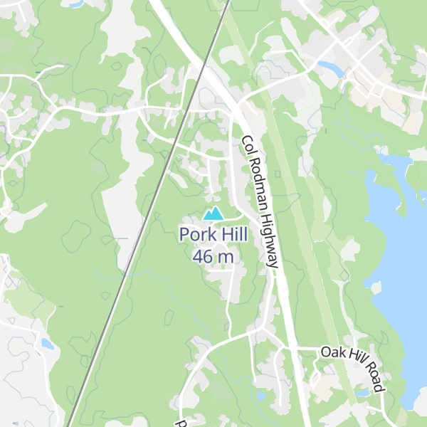 Map of Pork Hill