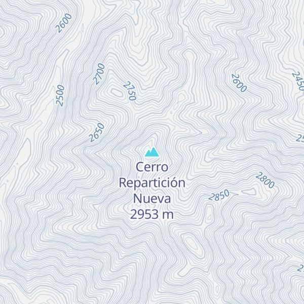 Map of Cerro Repartición Nueva