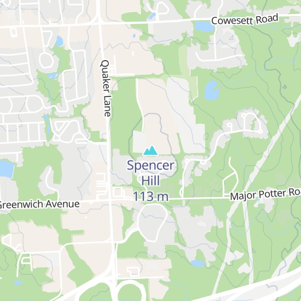 Map of Spencer Hill