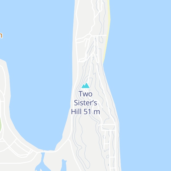 Map of Two Sister’s Hill