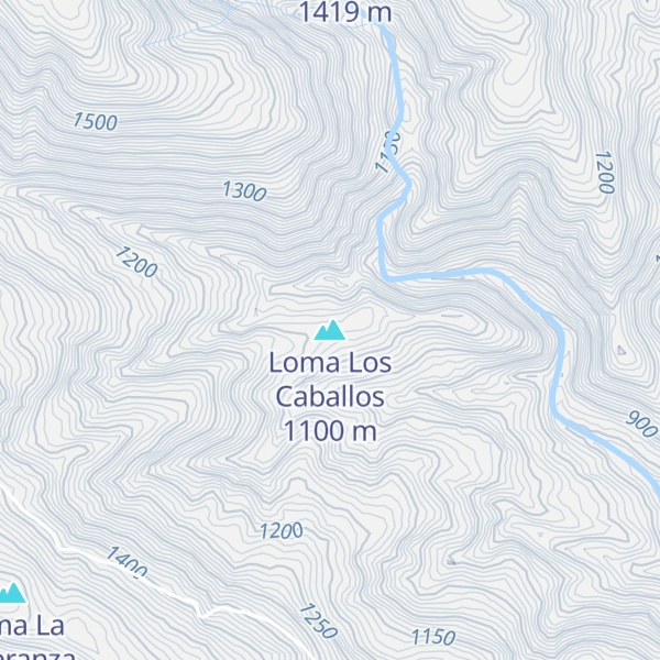 Map of Loma Los Caballos