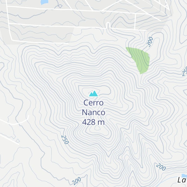 Map of Cerro Nanco
