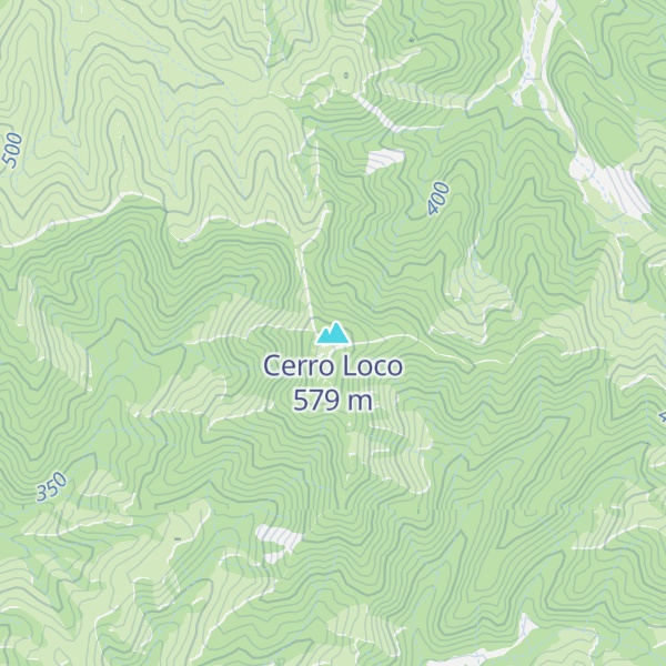 Map of Cerro Loco