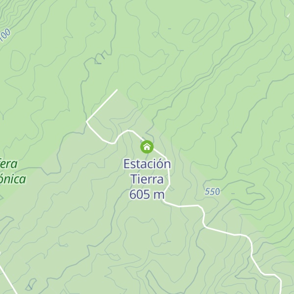 Map of Estación Tierra