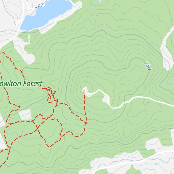Map of Oak Hill