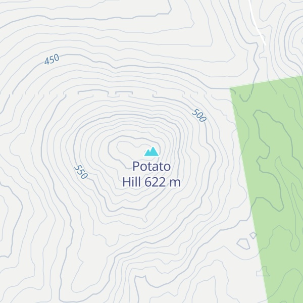 Map of Potato Hill